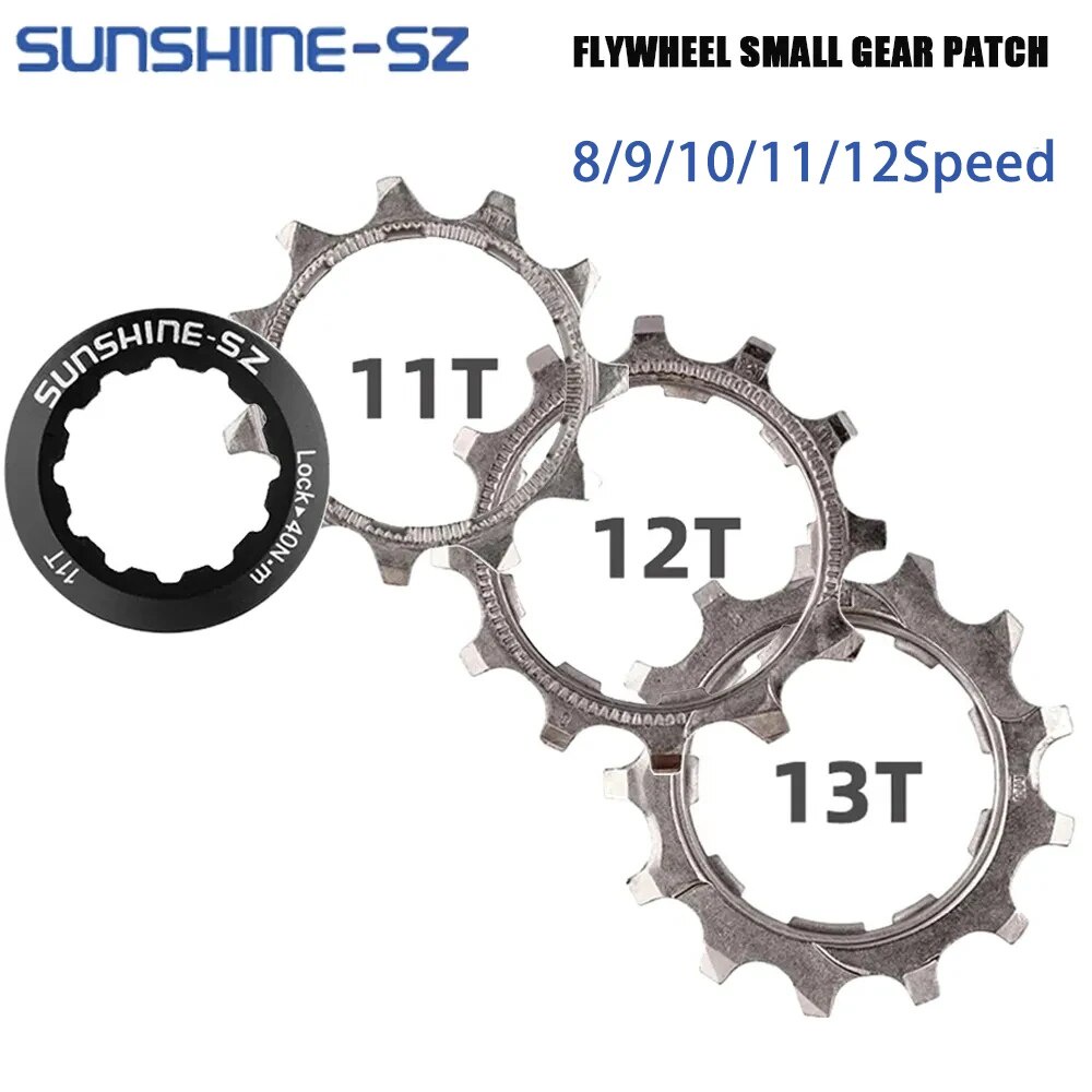SUNSHINESZ Cassette Bicycle Ratchet Cog 11T 12T 13T Pinion 8/9/10/11