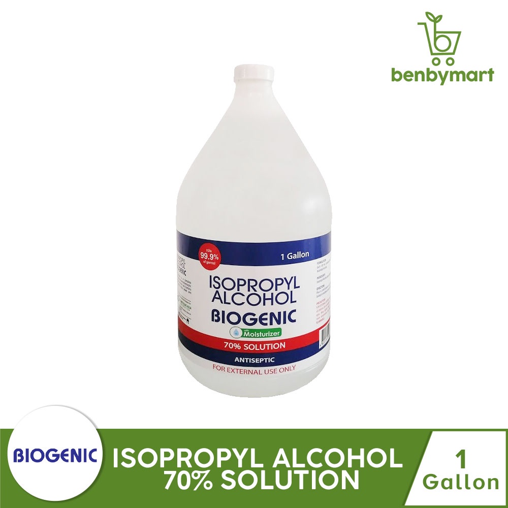 COD Alcohol Gallon 70 Biogenic Isopropyl Solution | Shopee Philippines