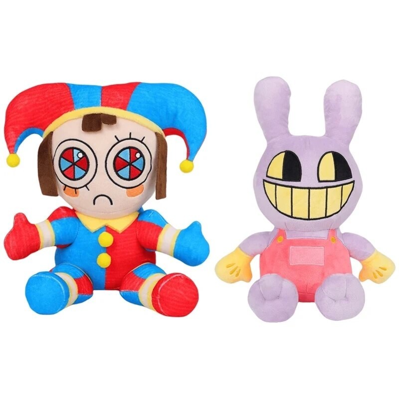 The Amazing Digital Circus Anime Figure Pomni Jax Plush Toys Figure ...