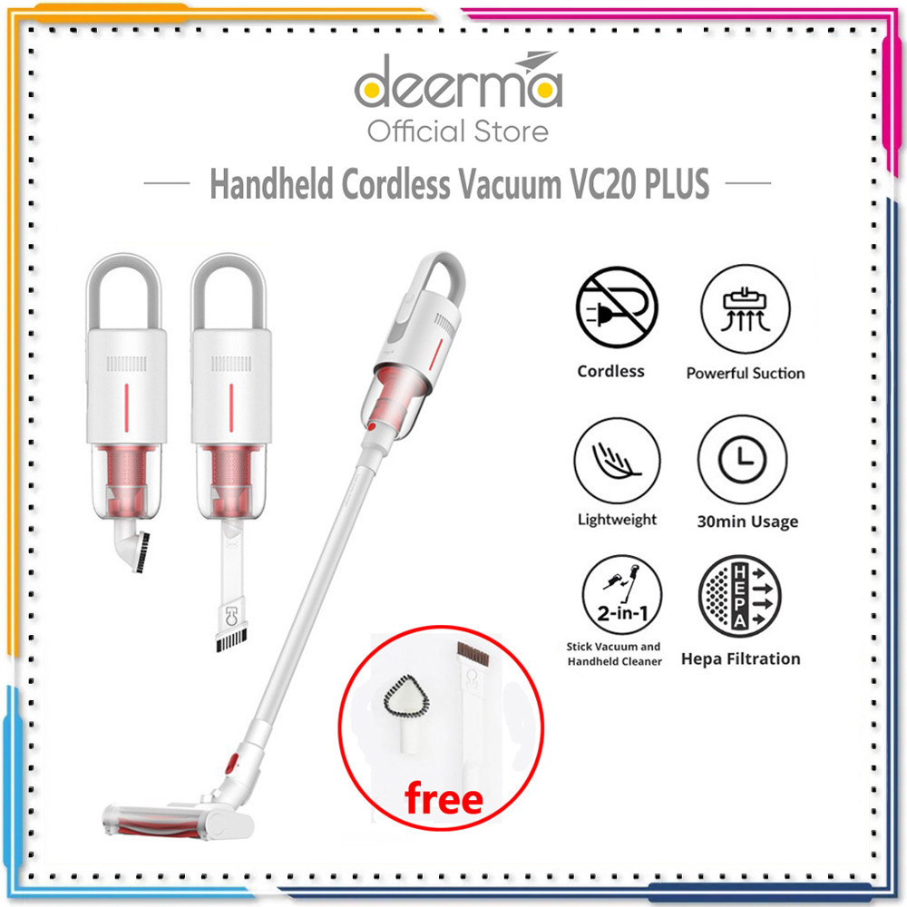 COD Handheld Cleaner Vacuum With Stick Vacuum Wireless Plus Deerma