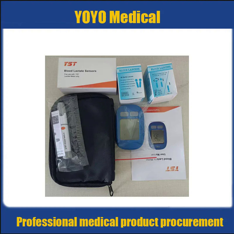 Portable lactate analyzer POCT Blood Lactate testing meter Lactic acid tester rapid test