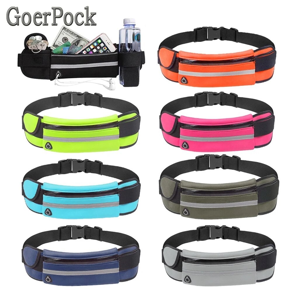 35h Fashion Classic Waist Bag Belt Men Women Sports Pouch Money Phone ...