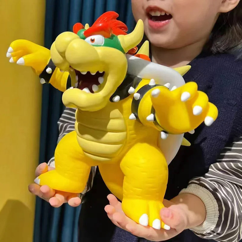 DVIF 2023 New Anime Figures Super Bowser Action Figures PVC Oversized ...