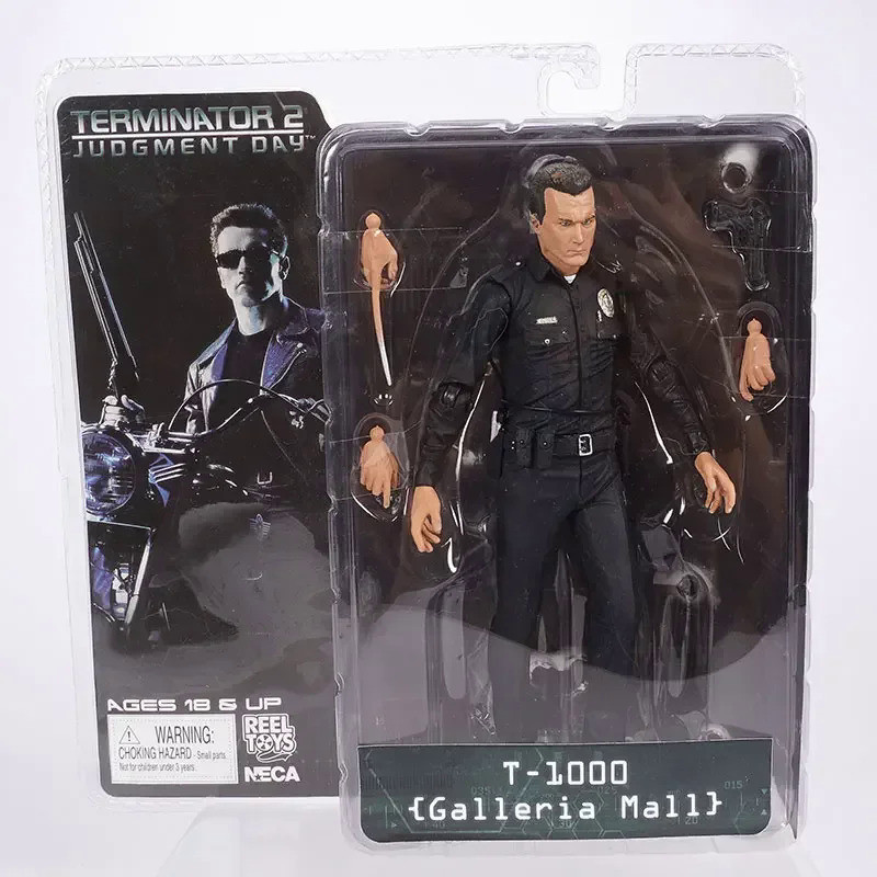 LVLU NECA Terminator Judgment Day T-800 Endoskeleton T-1000 PVC Action ...