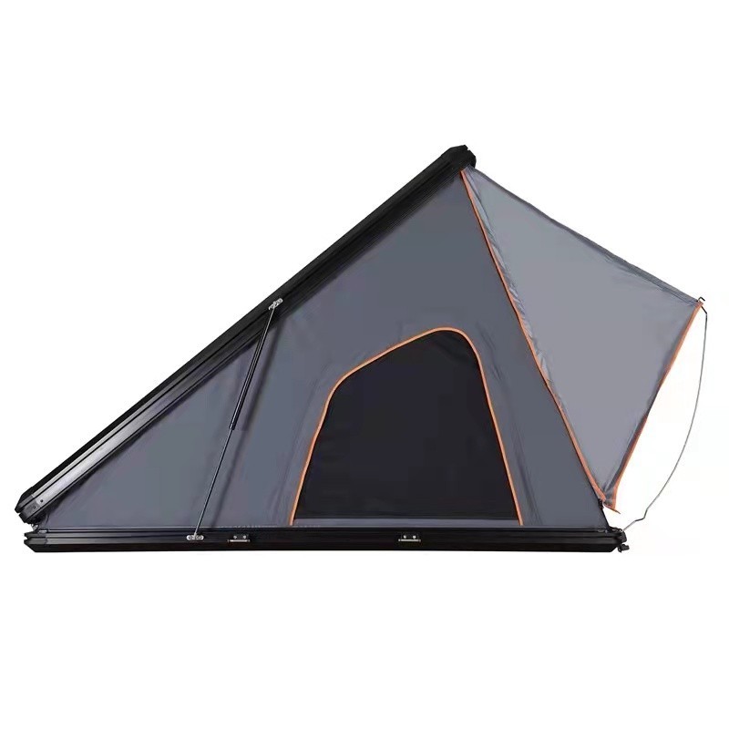 Camping Aluminum 4 Person Roof Top Tent Car Rooftop Tent Triangle ...