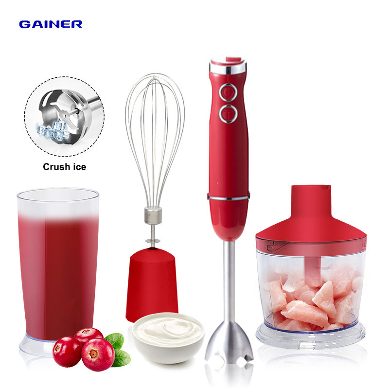 Multifunction 3 in 1 Electric Hand Stick Blender Spare Parts Manual Hand Juicer Blender Chopper