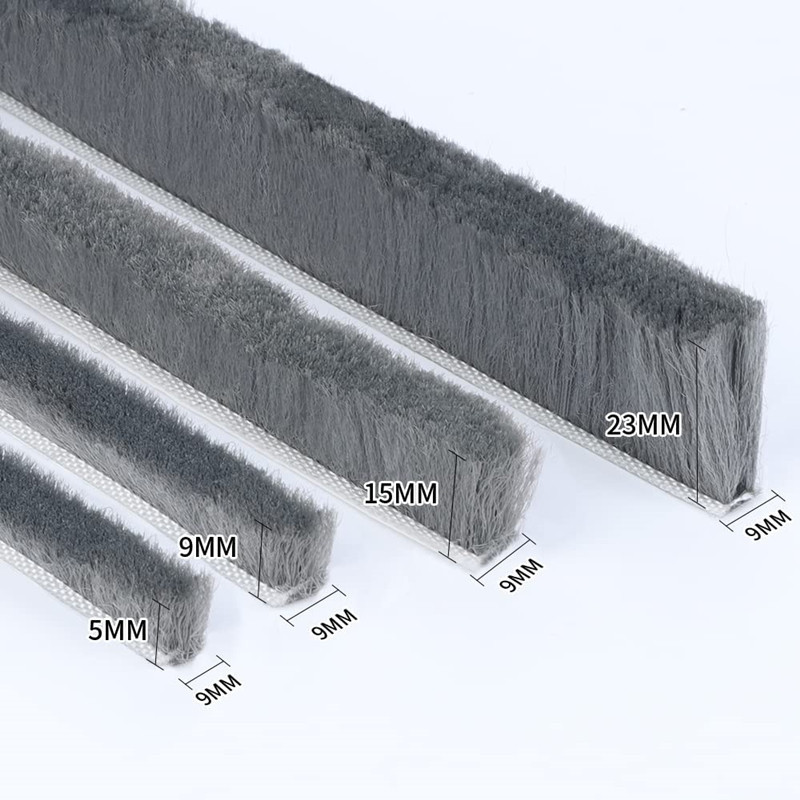 Door Stripping Seal Window Strips Pile Car Bottom Civic Machine Wool ...