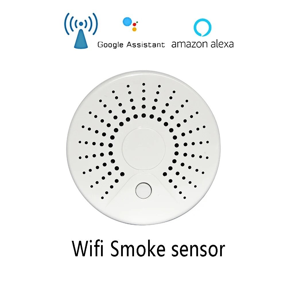 ☼Wifi Wireless Smoke Detector And Carbon Monoxide Detector Gas Leak