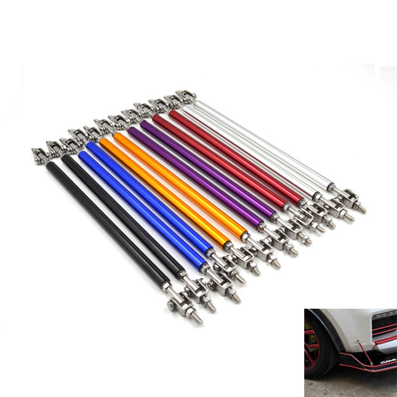 Universal Adjustable 75mm/100mm/150mm/200mm Racing Front Bumper Lip ...