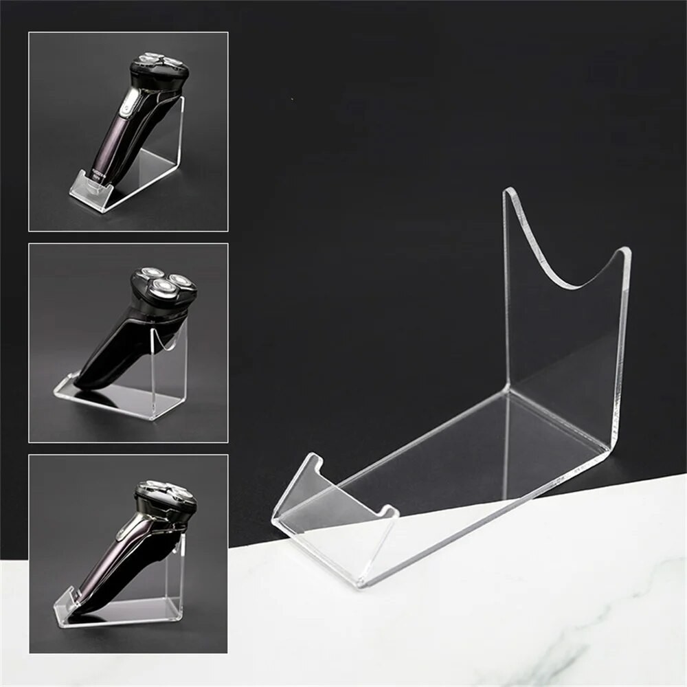 1pcs Clear Acrylic Electric Razor Display Stand 11.5x8.5cm Nose Hair ...