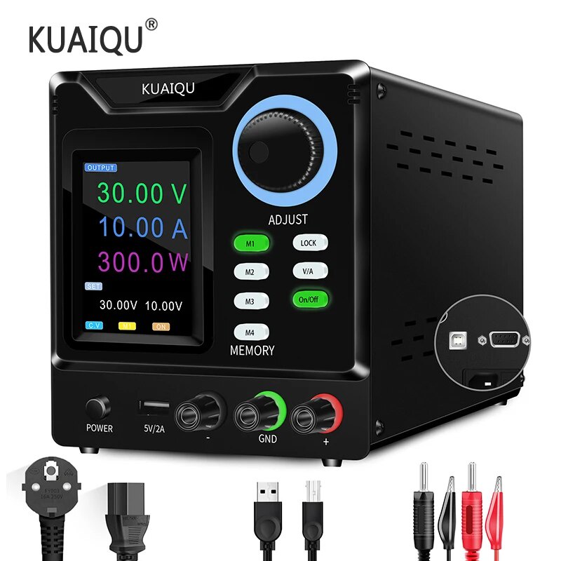 30V 10A Programmable DC Regulated Laboratory Power Supply Switch 60V ...