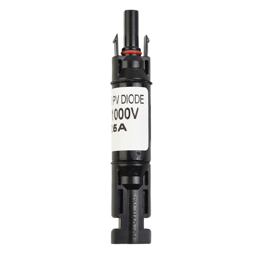 Connector Fuse Holder Solar Panel With Diode Black For 25A Diode High ...