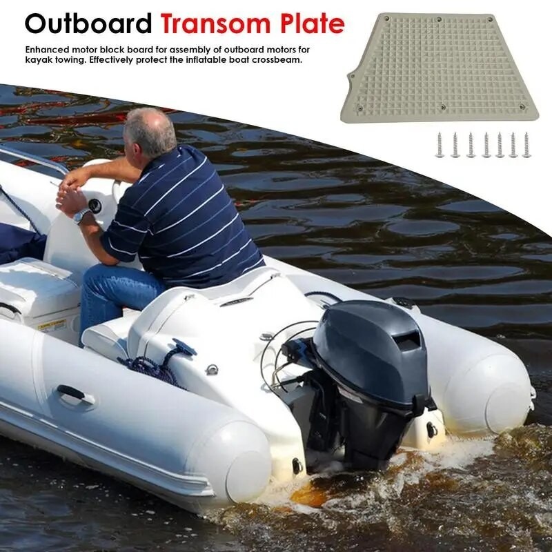 Transom Plate Mounting Engine Bracket For Outboard Rust Resistant Grid ...