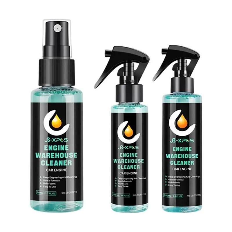 Engine Cleaner Spray All Purpose Engine Bay Cleaner Degreaser Rinse ...