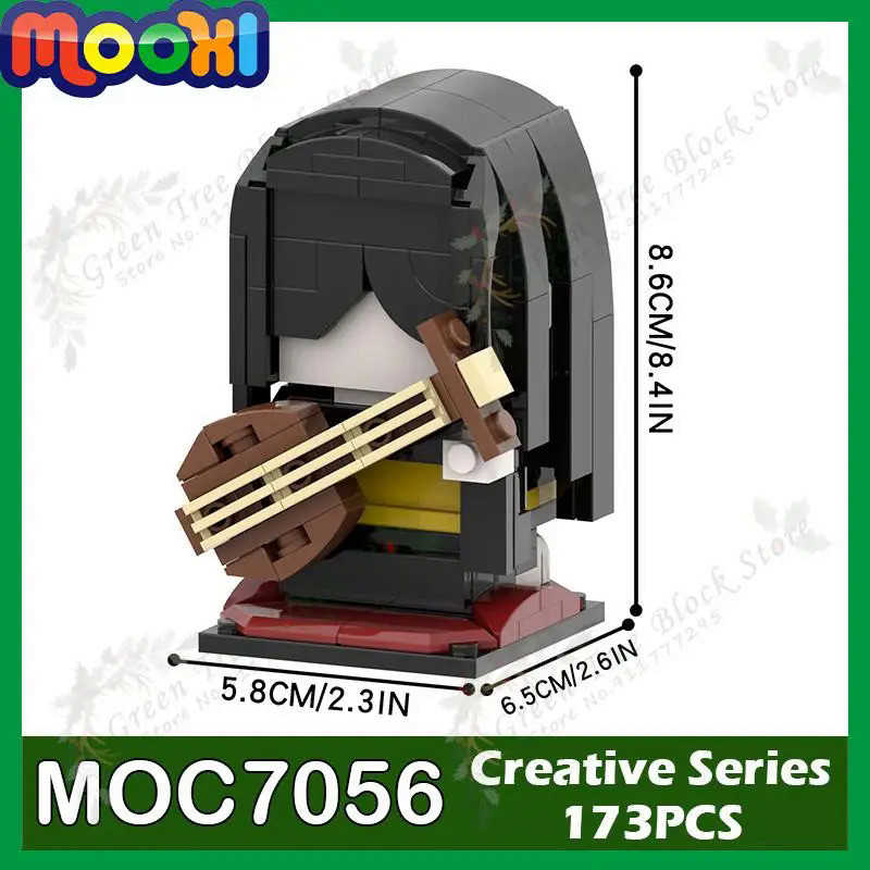 EDE5 MOC7056 173PCS Creativity Series Nakime MOC Building Blocks DIY ...