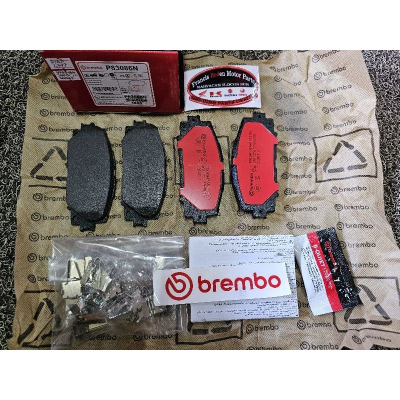 Brembo Brake Pad for Toyota Vios J/E,Yaris,Camry 200812(Front