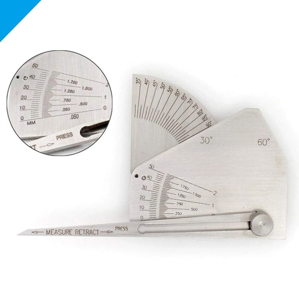 SKEW-T Fillet Weld Gauge Welding Inspection Acute Obtuse Fillet Leg ...