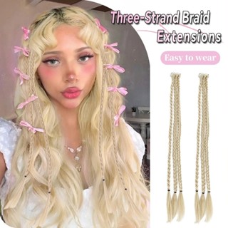 SHCKE Clip in Hair Extensions 24 Inch Hairpieces 8 Pieces Set Clip On Hair  Extension Curly Double Weft Hair Extensions Synthetic Hairpiece for Women