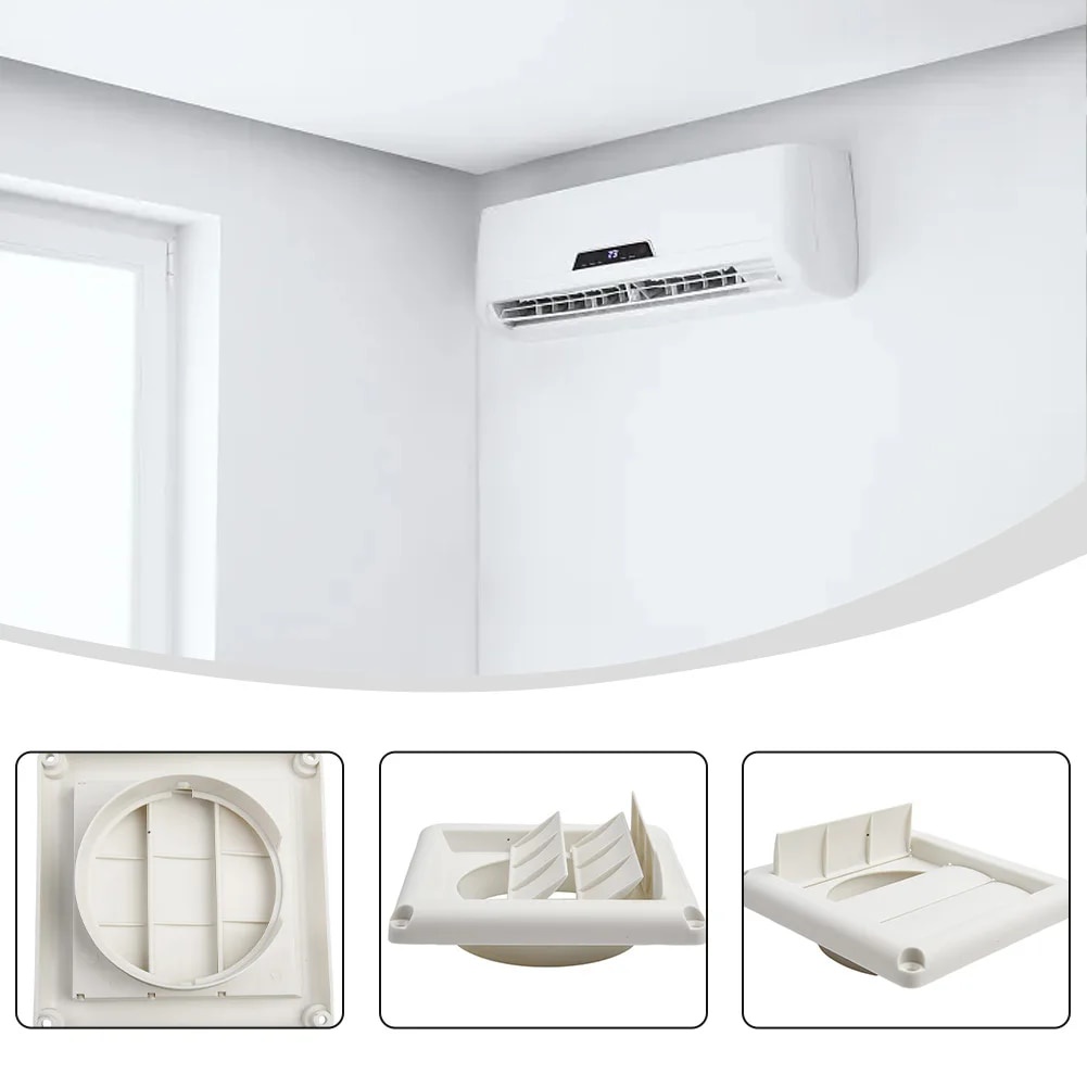 Louver Air Vent Grille Cover Square Insect Screen Protection Duct ...