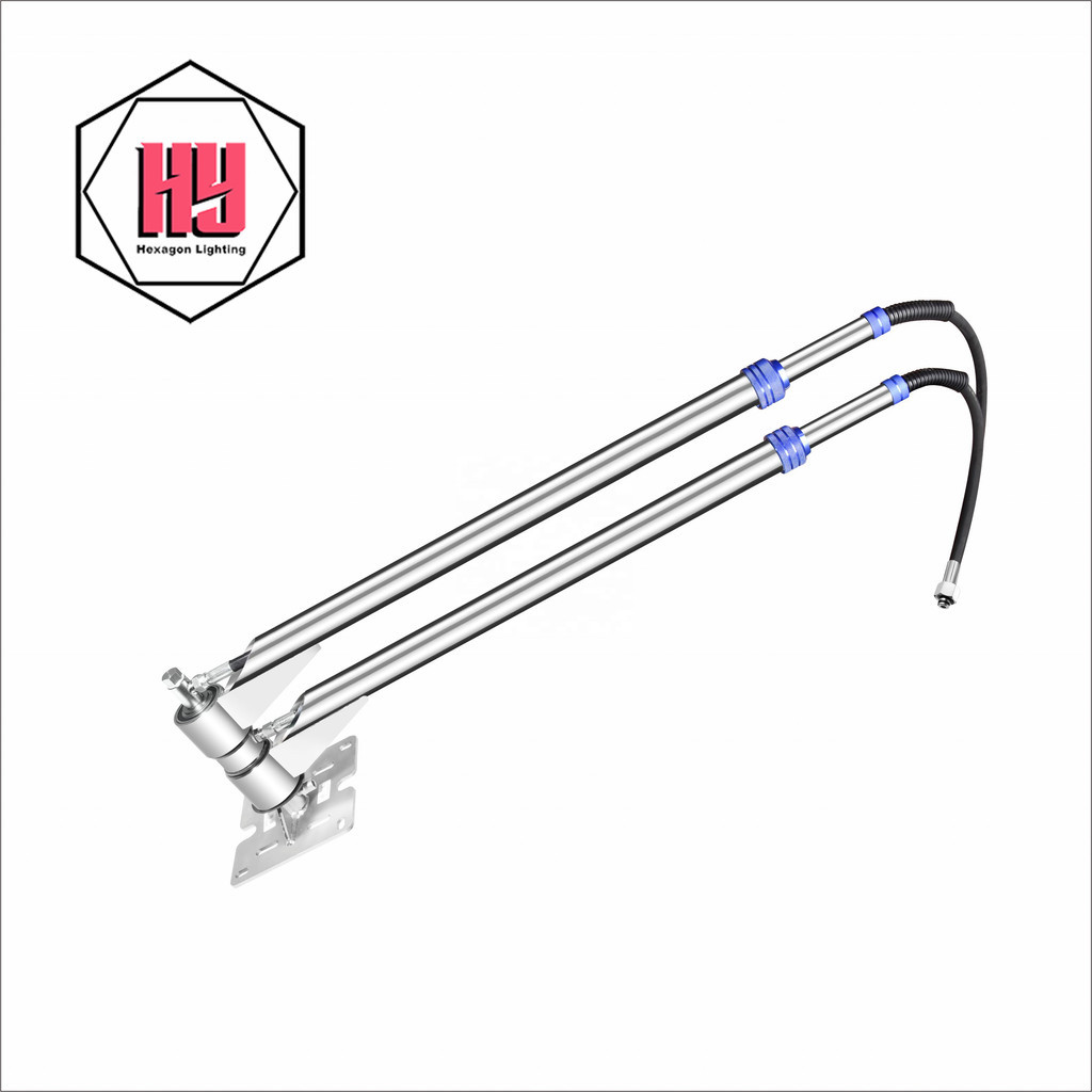 Quality Self Service Car Wash Telescopic Ceiling Boom rocker Cantilever ...