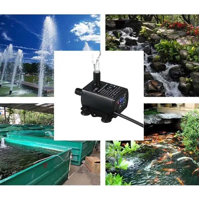 Usb Ultra Quiet Dc V Usb V Mini Brushless Water Pump Modes