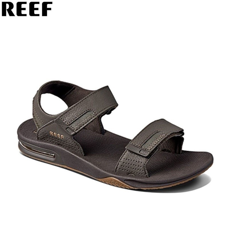 Reef Fanning Baja Brown Gum Men s Sandals Shopee Philippines