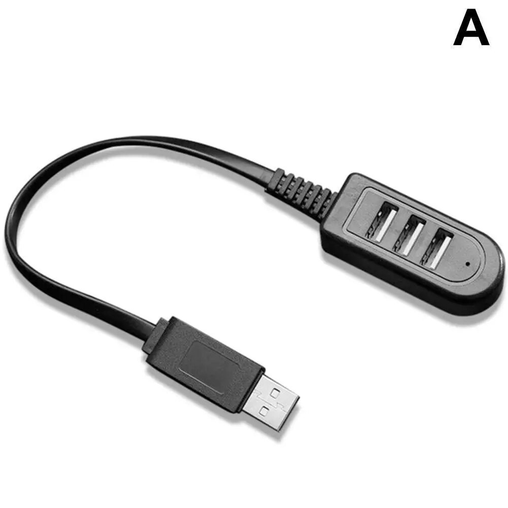 3 Port Usb Splitter 3A Charger Converter Charging Extension Cable ...