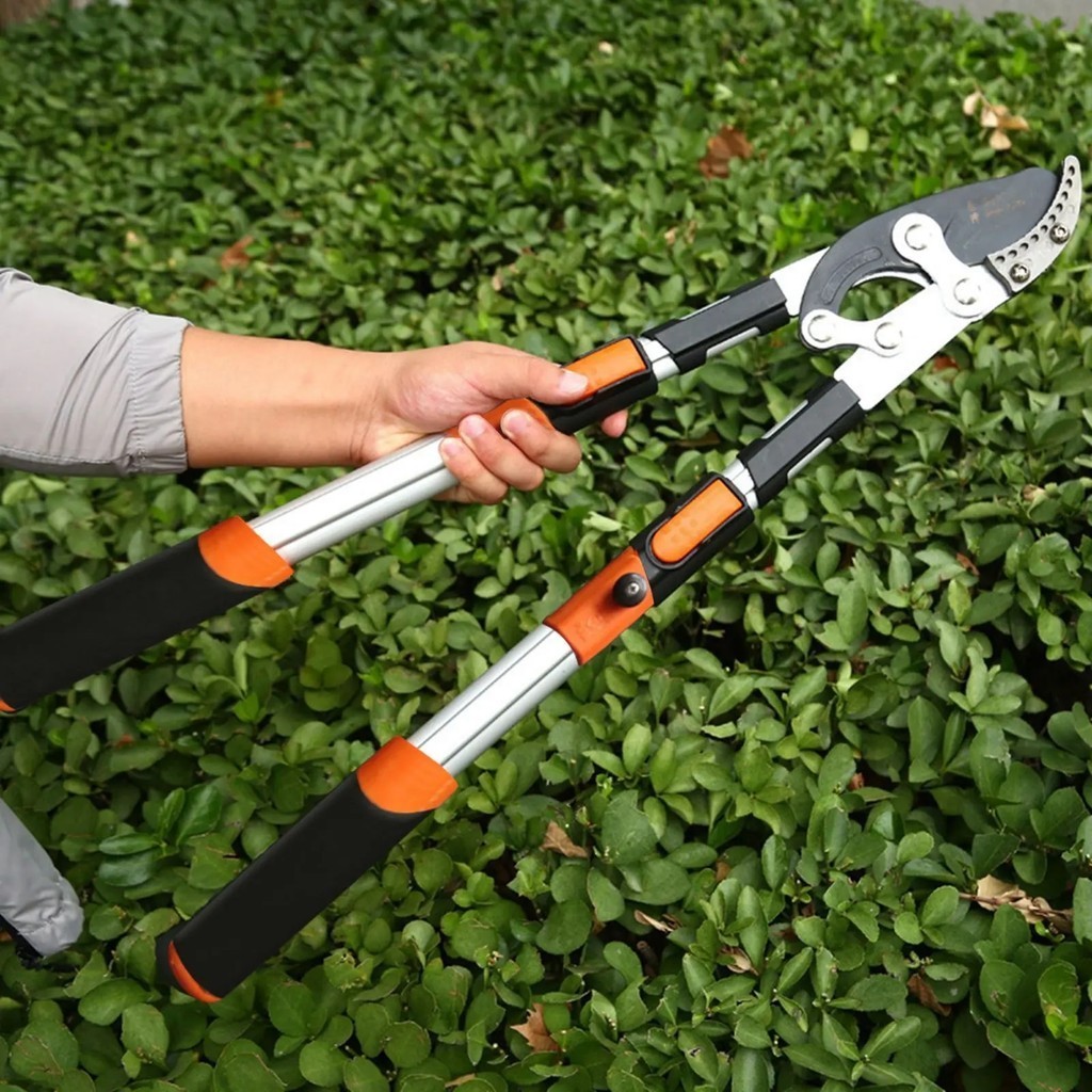 Rough Branch Scissors Handle Aluminum Alloy Handle Telescopic Handle ...