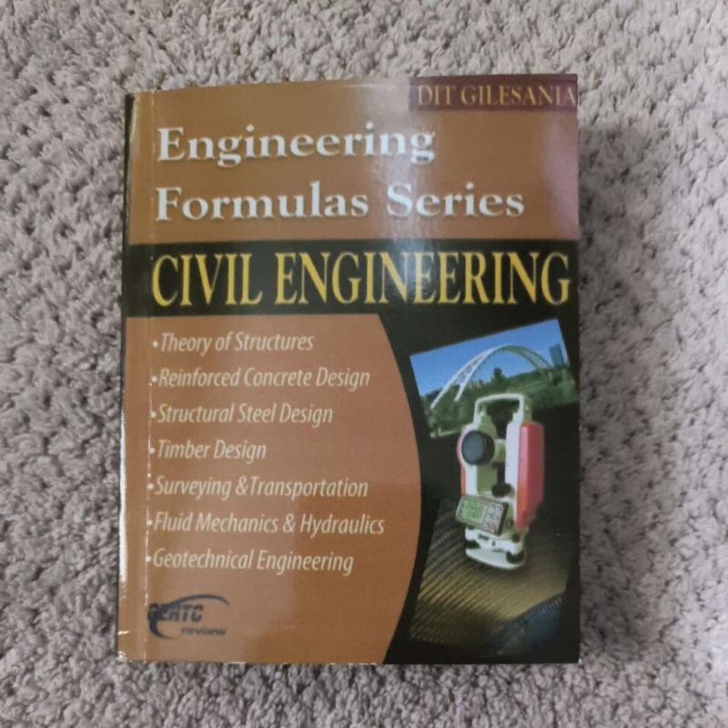 Engineering Formulas Series CIVIL Engineering | Shopee Philippines