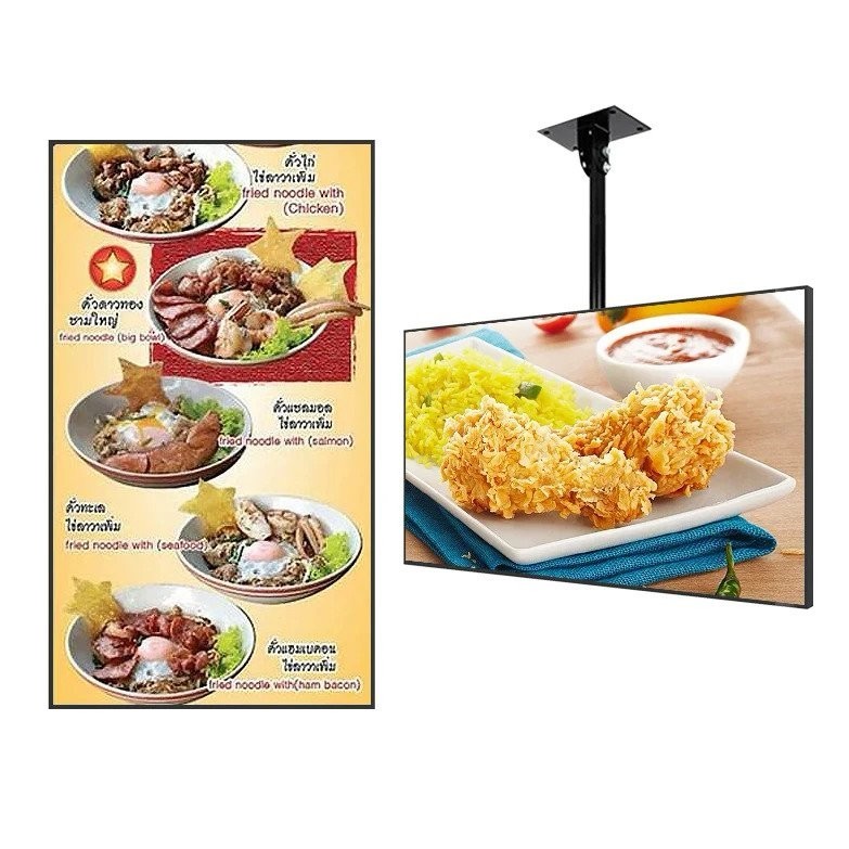 H6EP Commercial Ads Screen Led Advertising Player 19 - 43 Inch Wall ...