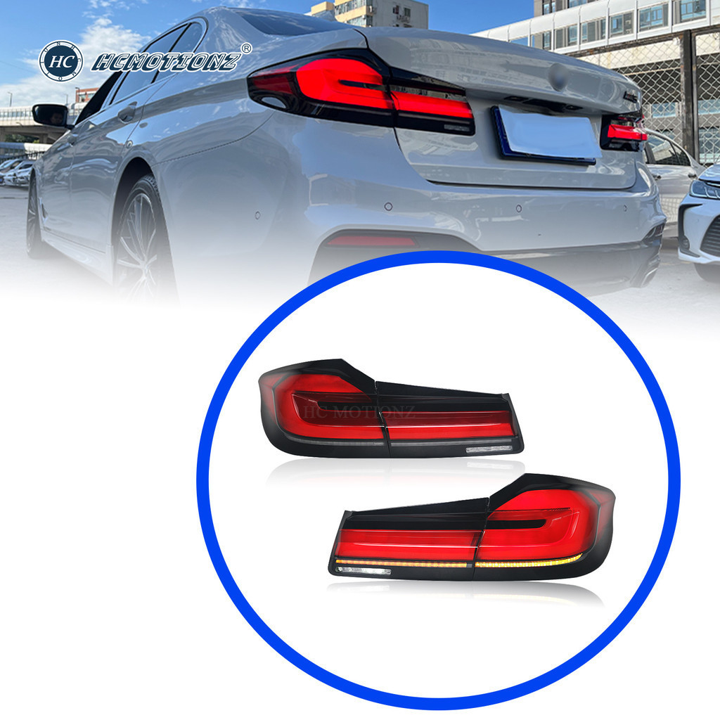 HCMOTIONZ Full LED Tail Lights Car Styling Back Lamps Assembly 530 540 ...