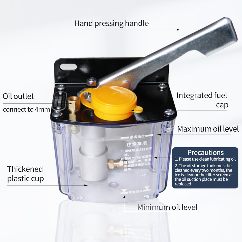 grinding machine tool central lubrication system hand operated oil ...