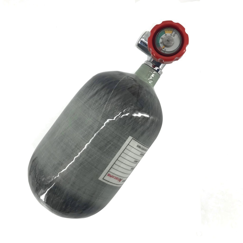 Bombola PCP Paintball Da 4500Psi 0.35L - Cilindro In Alluminio CE, Filettatura M18x1.5