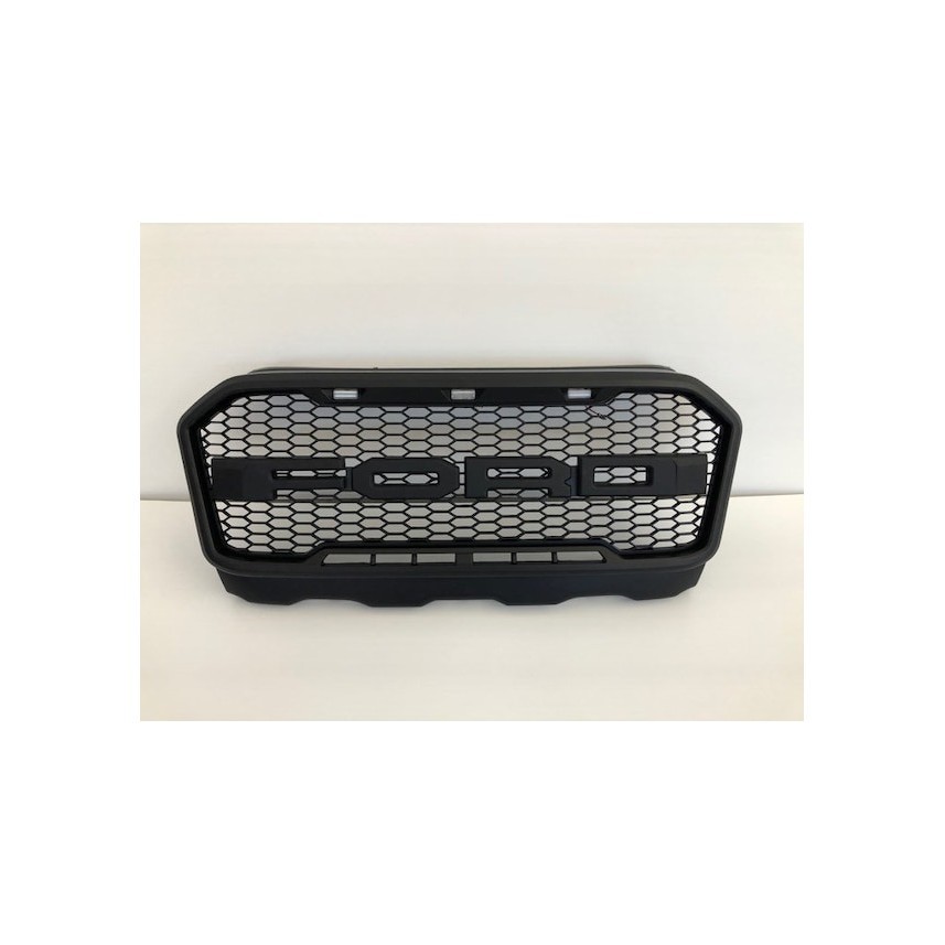 For FORD Ranger T7 Front Complete Grille 2016+ Led Raptor -- Modified ...