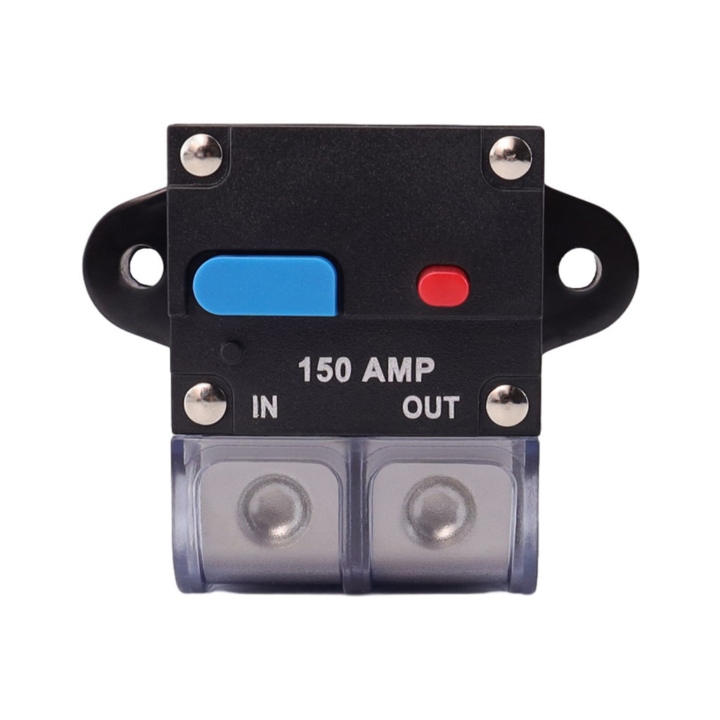 150A Circuit Breaker Motor Car Stereo Audio Inline Fuse Block Holders