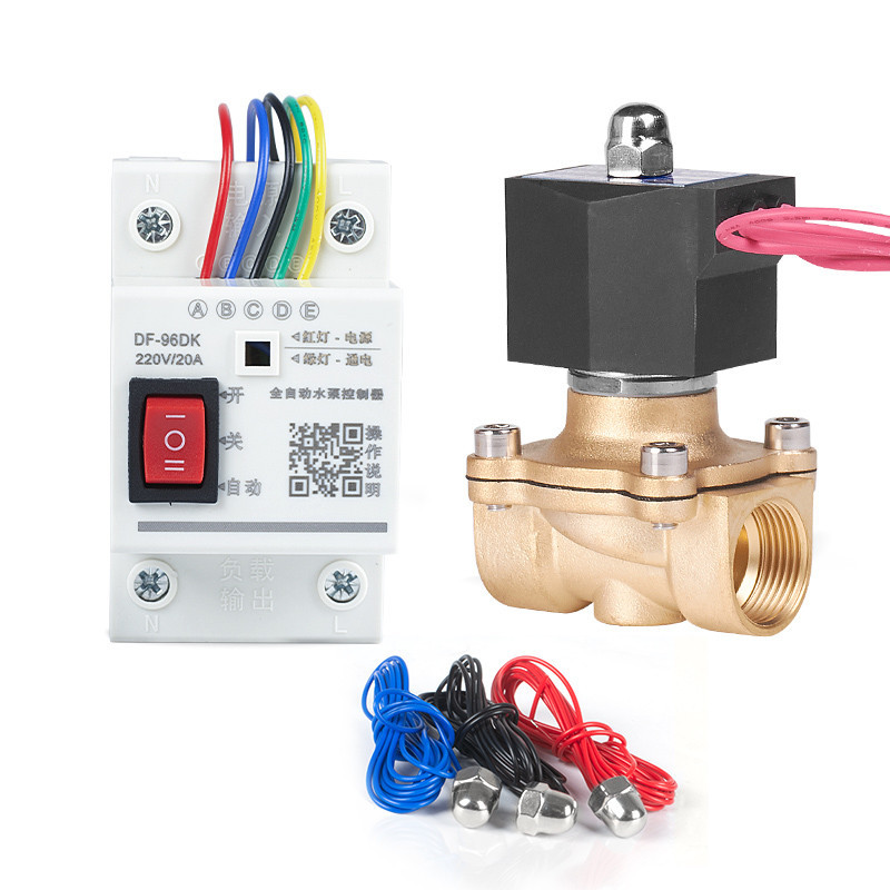 Automatic water refill and drainage smart water level control solenoid ...