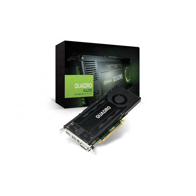 New In Stock For Nvidia Quadro K4200 256 Bit GDDR5 4GB Graphics Card ...