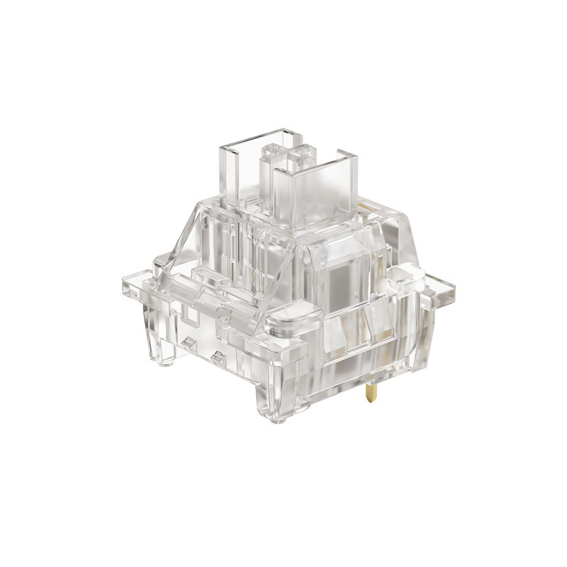 Akko V3 Crystal Pro Switch Clear Full Polycarbonate Switches DIY Linear ...