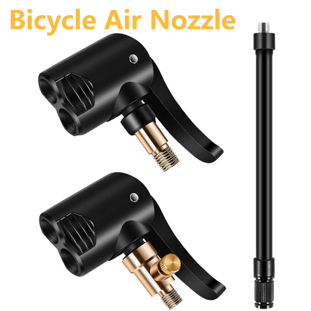 Bicycle Air Nozzle Brass 2 In 1 Bicycle Pump Nozzle Inflatable Pump ...