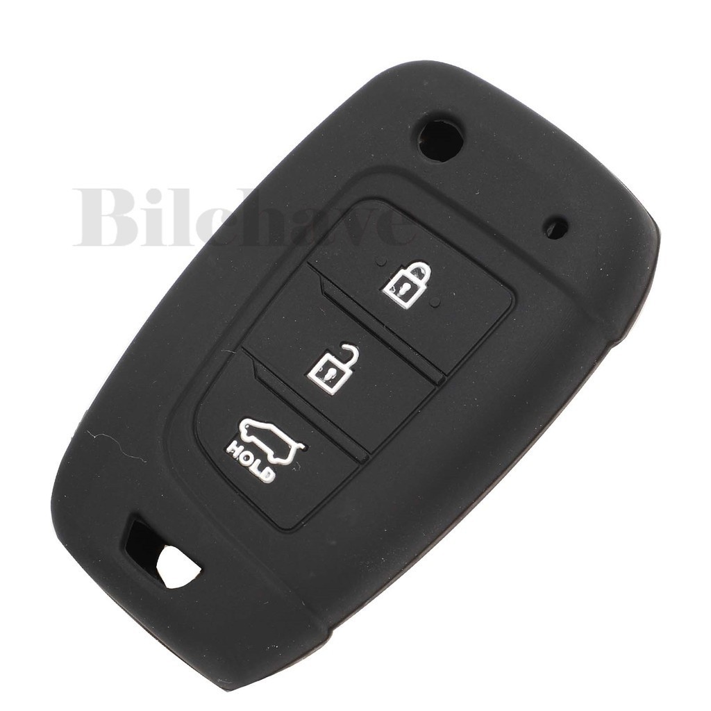 jingyuqin 10pcs Silicone Car Remote Key Case Shell Fob 3 Button For ...