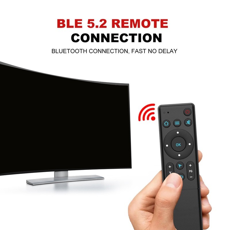 Android TV Remote Control Air Mouse Wireless Infrared Remote Control ...