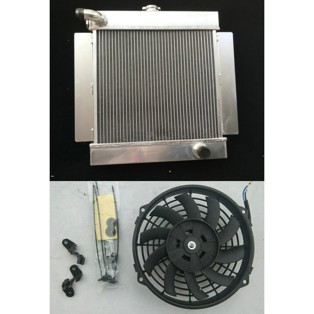 Aluminum Radiator + Fan For 1974-1981 Ford Escort Mk1 Mk2 RS2000 2.0L ...