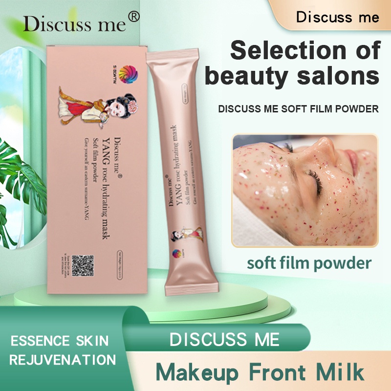 6Pcs=1Box Rose Jelly Mask Powder DIY Hydrojelly Masks Peel Off Vitamin ...