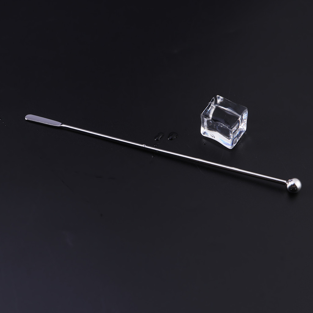 19cm Swizzle Sticks Coffee Stirring Spoon Paddle Stirrer Reusable Stir ...