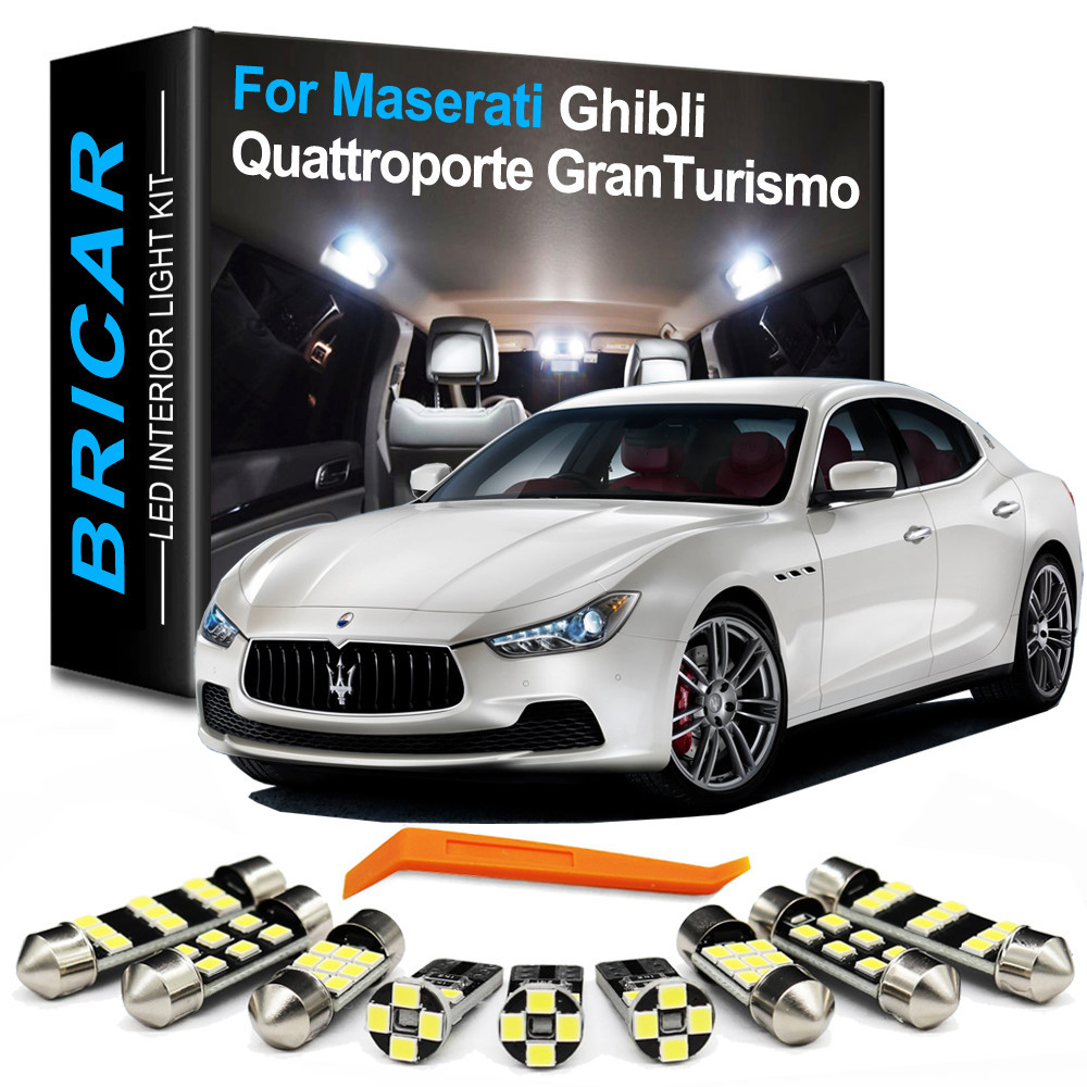 Bricar Interior LED Light Kit For Maserati Quattroporte AM337 M139 M156 ...
