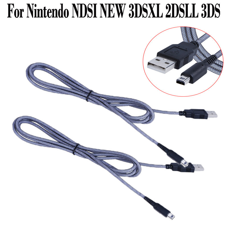 ☑2 in 1 Sync Data Charging USB Power Cable Wire Charger for Nintendo ...