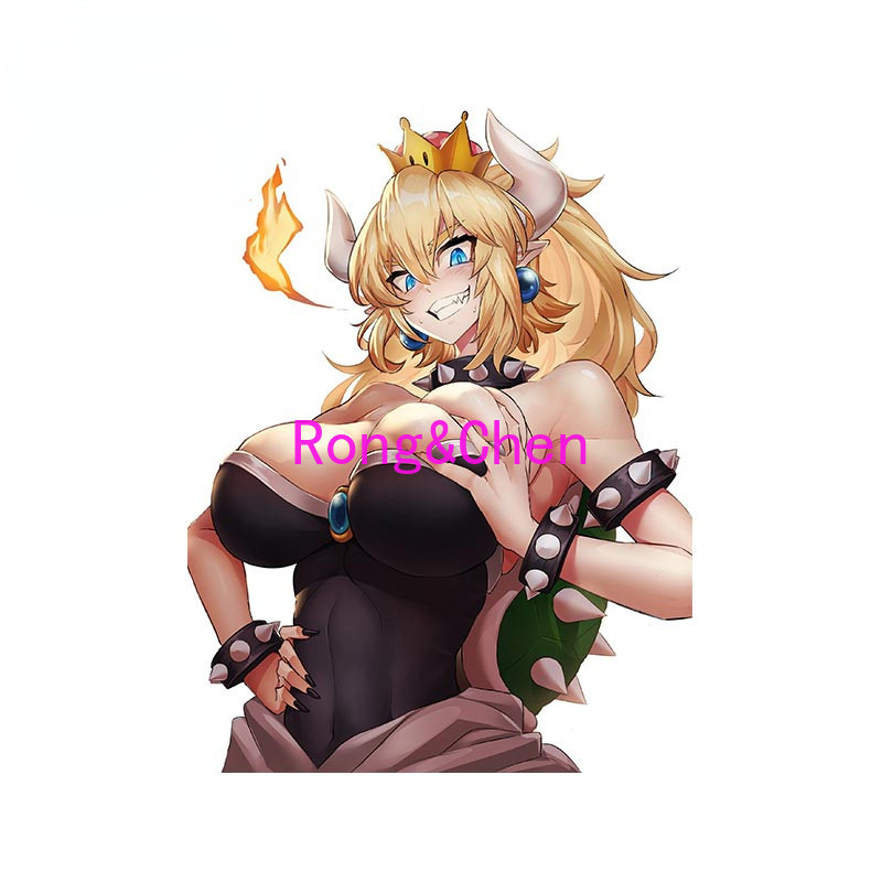 Anime Car Sticker Bowsette and Boosette for Car Motorcycle Racing ...