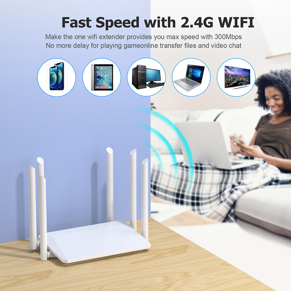 Wifi Router External Antennas Hotspot Router Wide Coverage Signal ...