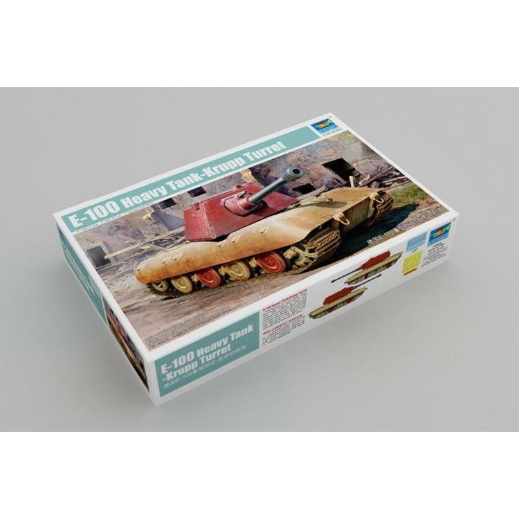 Trumpeter 09543 1/35 E-100 Heavy Tank - Krupp Turret model kit 4L S40 ...