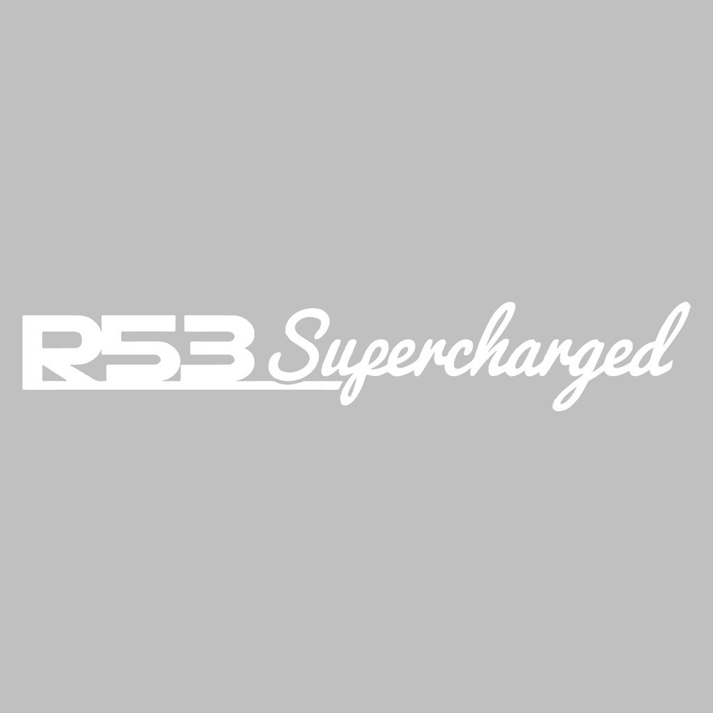 ♦Car Sticker Suitable for Mini Cooper S R53 Supercharged Signature Car ...